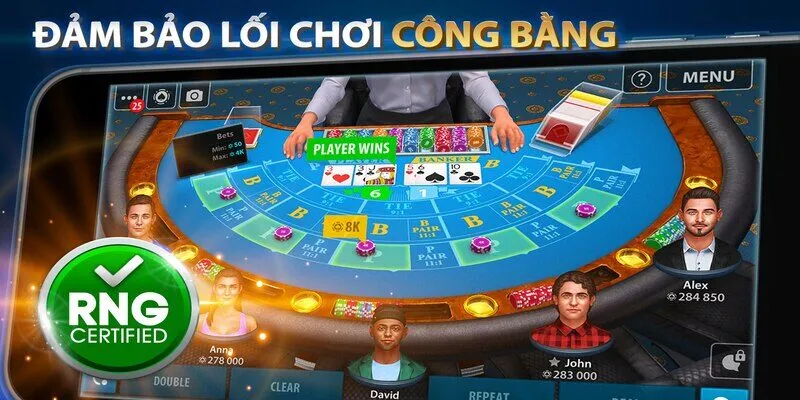 Mẹo hay giúp hội viên chơi Baccara công bằng nhất